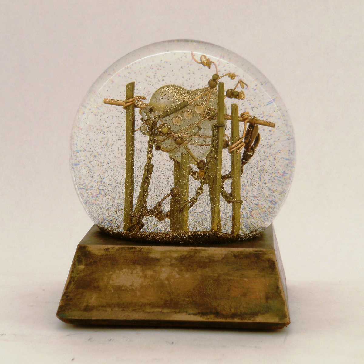 Mended Heart Snow Globe, Camryn Forrest Designs