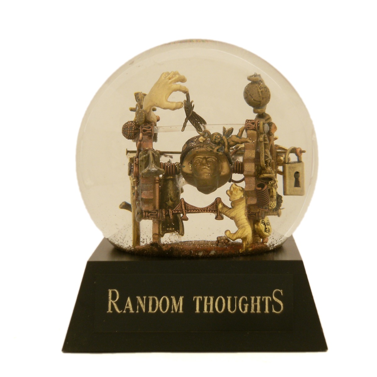 Random Thoughts Snowglobe, Camryn Forrest Designs 2014